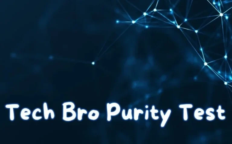 Tech Bro Purity Test