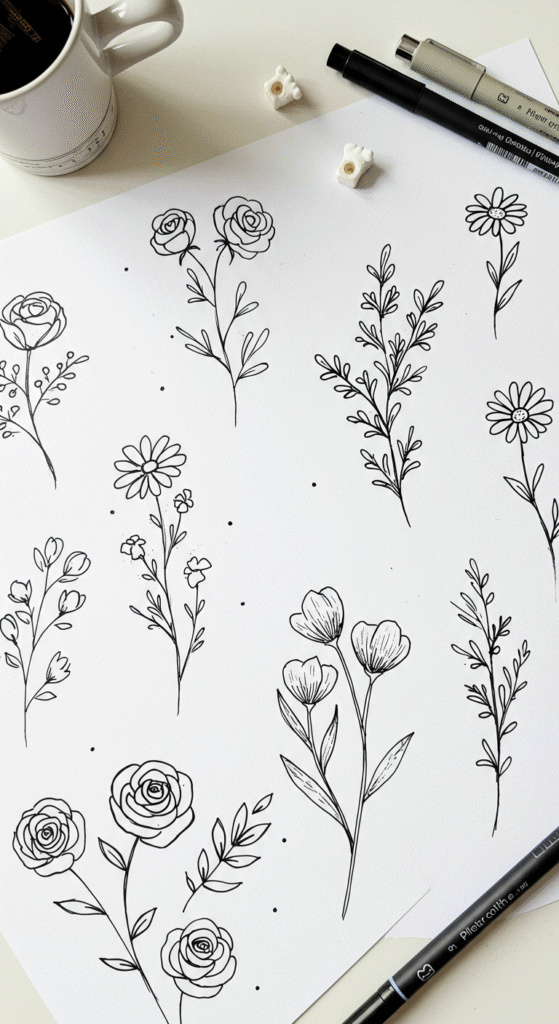 15+ Aesthetic Doodles to Inspire Your Creative Journal 2 image 110
