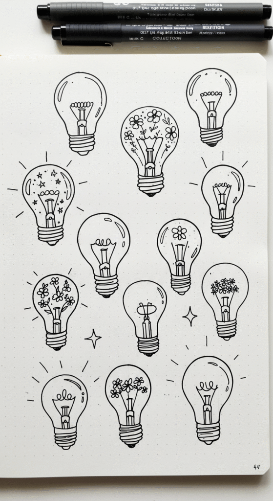 15+ Aesthetic Doodles to Inspire Your Creative Journal 7 image 115