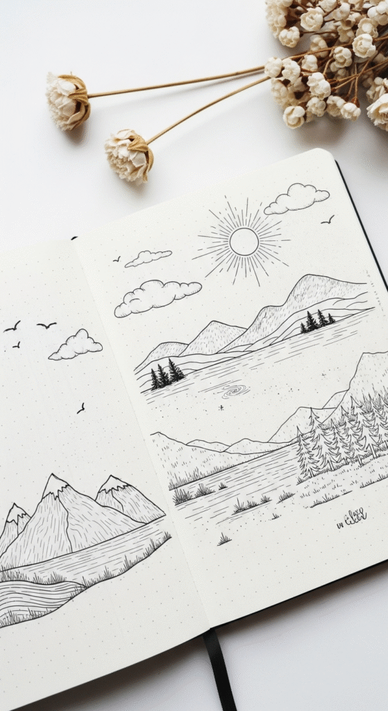 15+ Aesthetic Doodles to Inspire Your Creative Journal 8 image 116