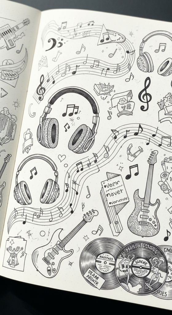 15+ Aesthetic Doodles to Inspire Your Creative Journal 16 image 125
