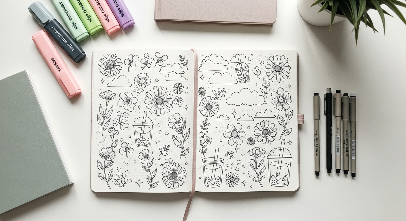 Aesthetic Doodles