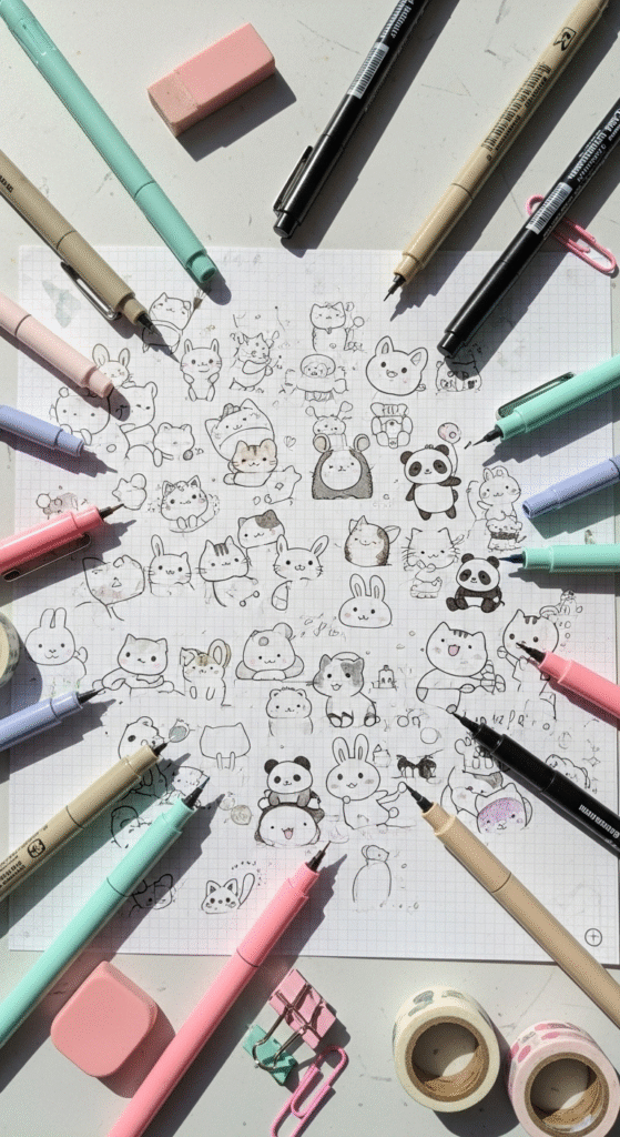 12 Mini Doodles to Try When You're Bored or Feeling Creative 5 image 154