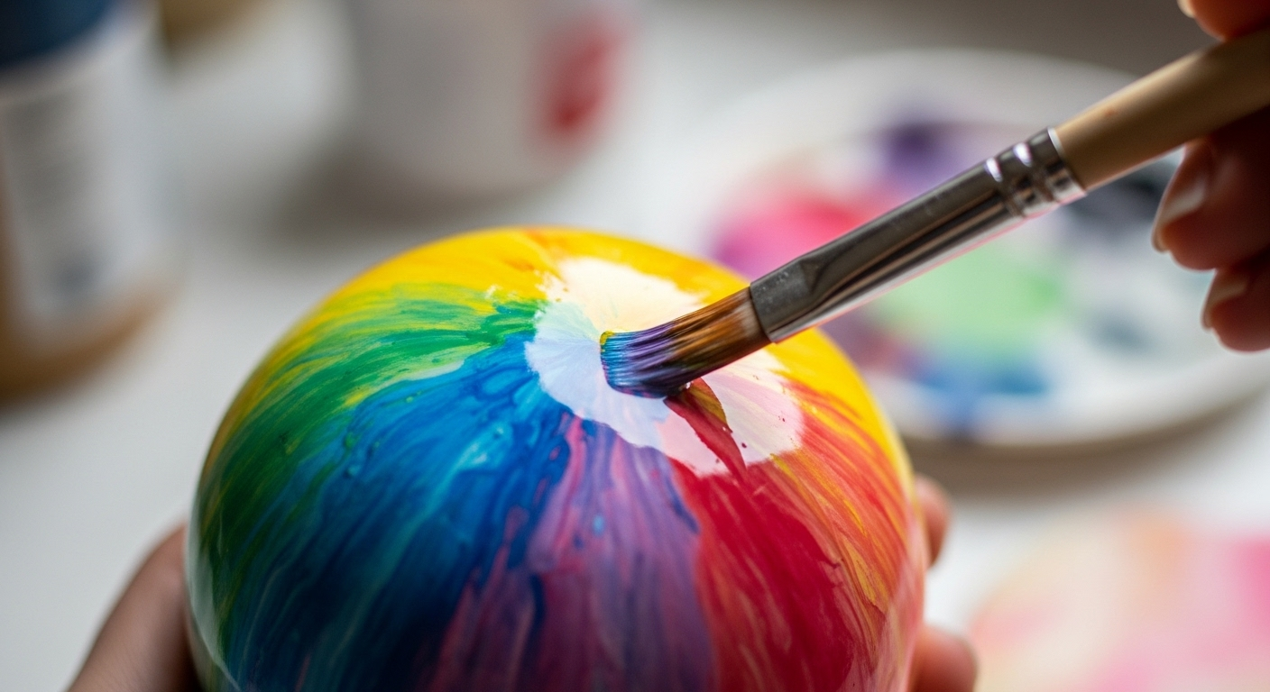 Glaze Air dry clay