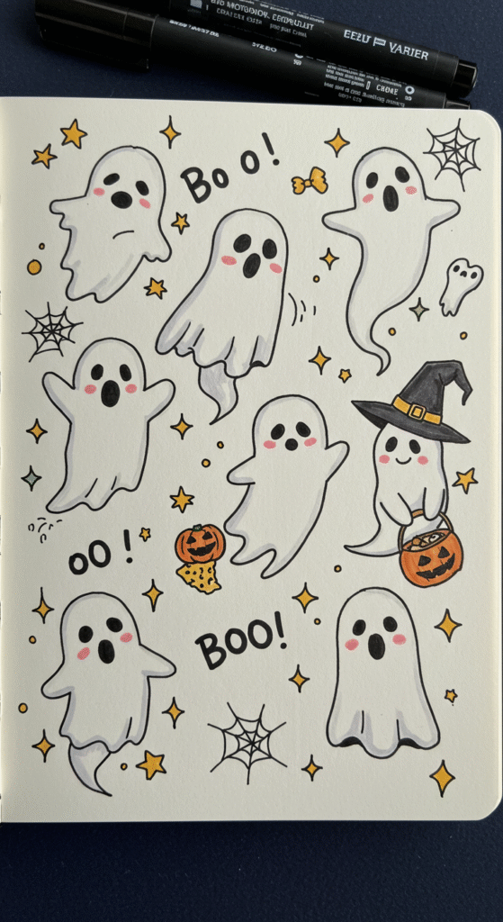7 Halloween Doodles That'll Haunt Your Sketchbook (In the Best Way!) 3 image 76