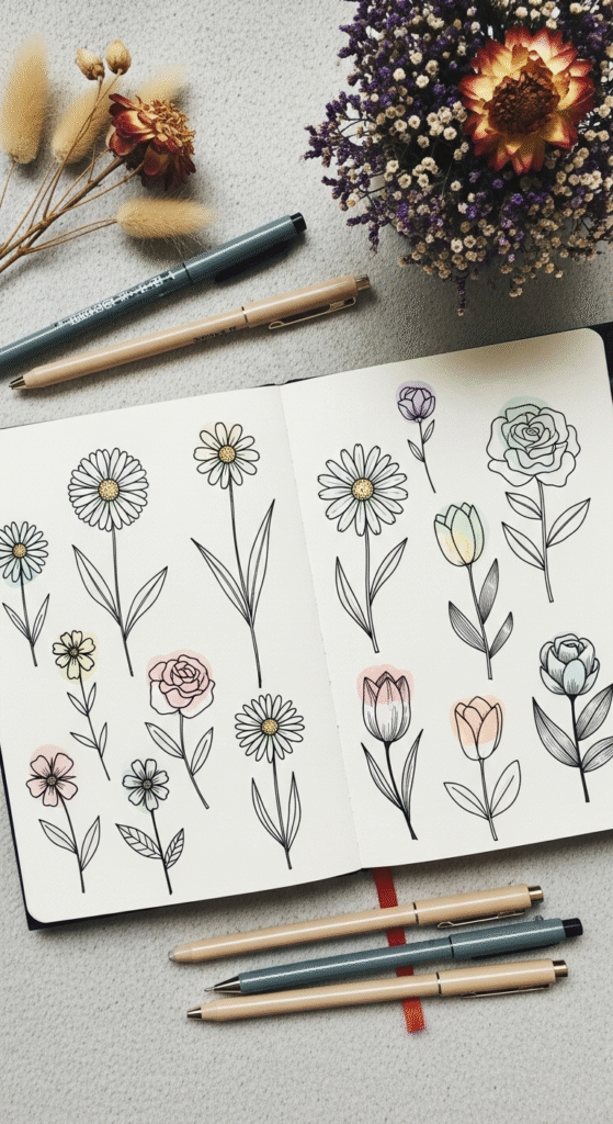 15 Journal Doodles That’ll Instantly Boost Your Aesthetic Game 2 Journal Doodles