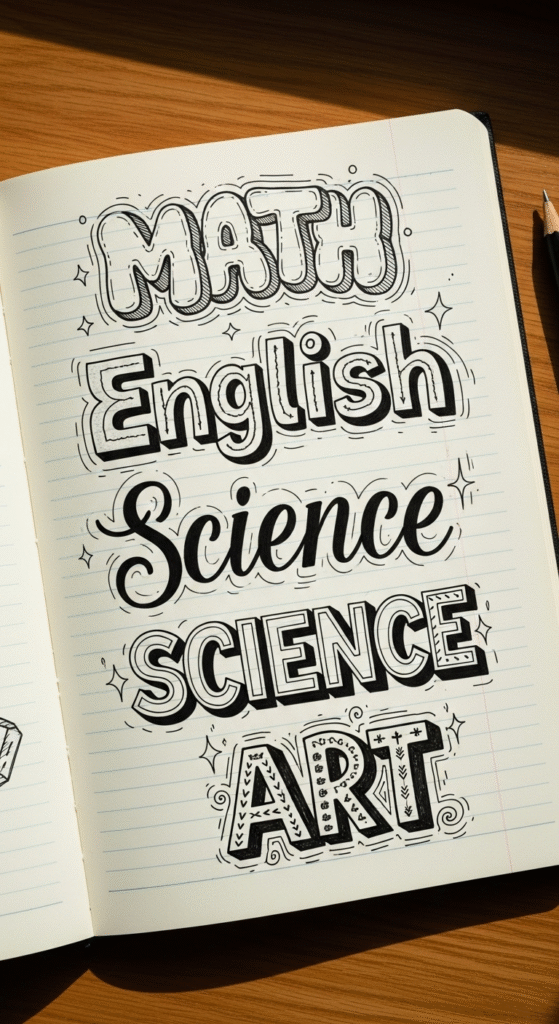 7 Back-to-School Doodles Ideas (Notebooks & Binders) 6 image 93
