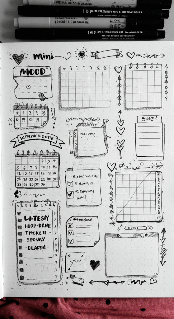 7 Back-to-School Doodles Ideas (Notebooks & Binders) 9 Back to school doodles