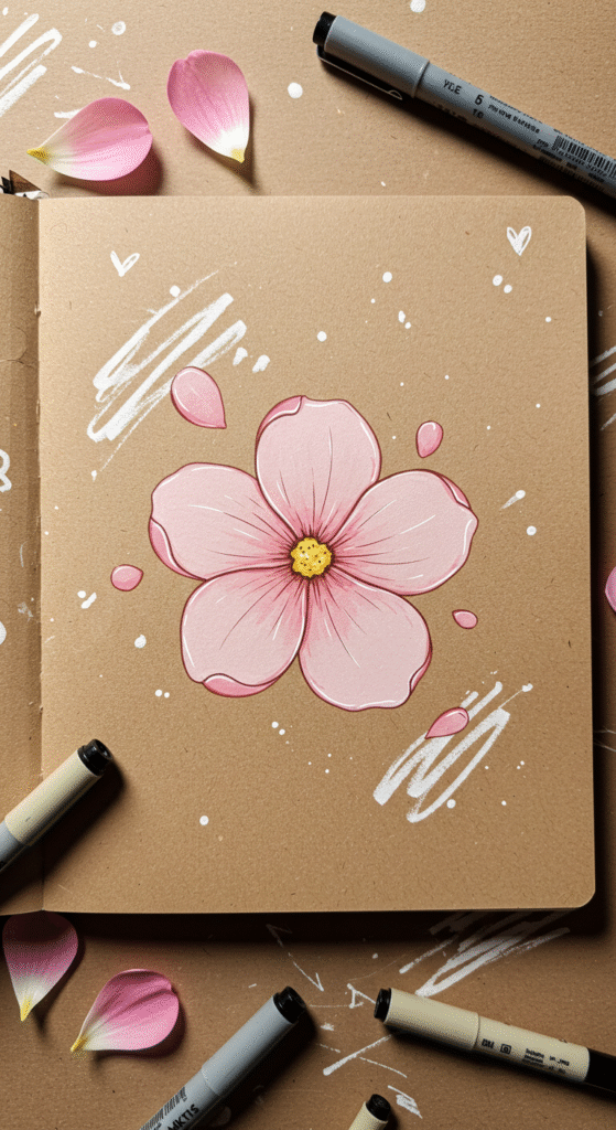 10+ Simple & Easy Floral Doodles to Try Today 2 Floral Doodles