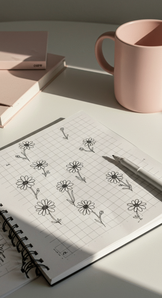 10+ Simple & Easy Floral Doodles to Try Today 4 image 13